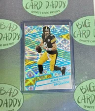 Aaron Rodgers /15 Future Frame 2025 Panini Revolution -
