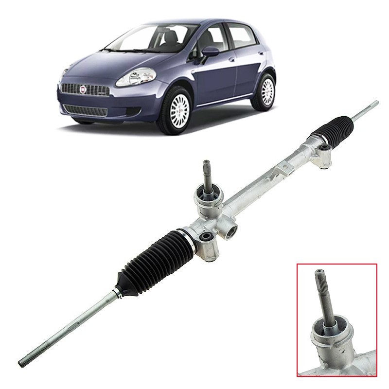 Scatola Sterzo Manuale Elettrica con Servosterzo Fiat Grande Punto 199 75 Cv - Immagine 1