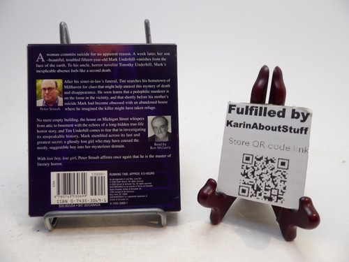 Lost Boy, Lost Girl Straub, Peter and McLarty, Ron Audiobook CD Free Shipping - Picture 2 of 3