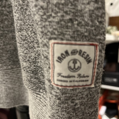 Men’s Iron And Resin Sweatshirt Top Size Large - Imagen 5 de 6