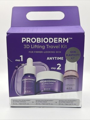Bio Heal Probioderm 3D Lifting Travel Kit Anti-Aging K Beauty New Exp 8/28