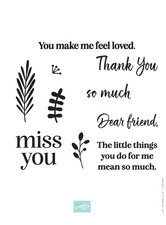 Watercolor Bloom Stamp Set December 2025 Stampin' UP Paper Pumpkin retired