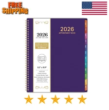 2026 Appointment Book/Planner - 8.2" x 11", Daily Planner 2026 from Jan. 2026...