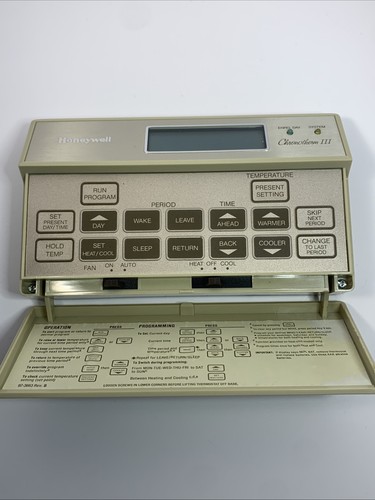 Honeywell Chronotherm III Thermostat T8601 C1021 Tested & Working - Picture 5 of 9