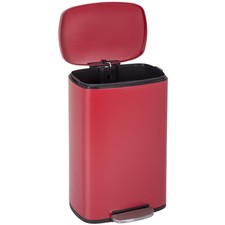 13 Gallon 50L Trash Can with Soft-Close Foot Pedal, Fingerprint Proof Stain...