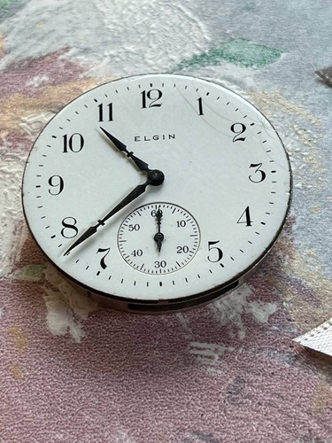 Elgin pocket watch movement 16s - Picture 2 of 5