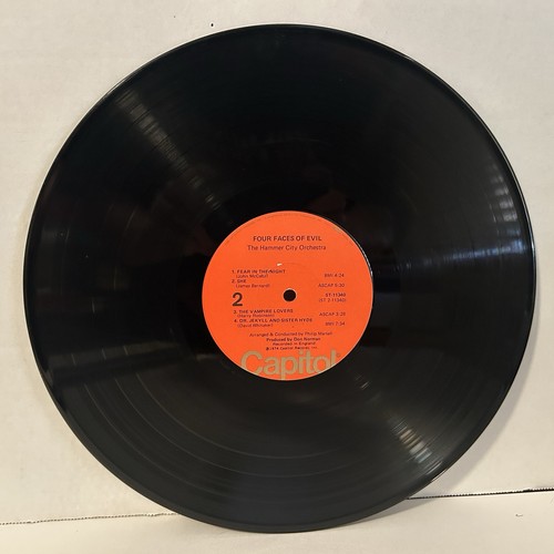 Hammer Presents Dracula with Christopher Lee LP Album 1971 Capitol ST-11340 VG - Picture 5 of 6