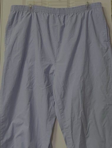 MHD SCRUBS ~ Scrub Pants ~ 2X ~ Size 20W ~ Elastic Waistband ~ Blue ~ Medical - Picture 14 of 24