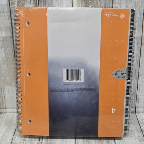 Livescribe 4 Pack Notepads Dot Paper 8.5 x 11 College Ruled 100 Sheets Each New - Picture 2 of 8