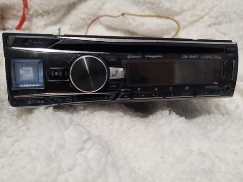 Alpine CDE-164BT Single Din Car Stereo Bluetooth CD Player USB AUX ***RARE*** - Picture 10 of 18