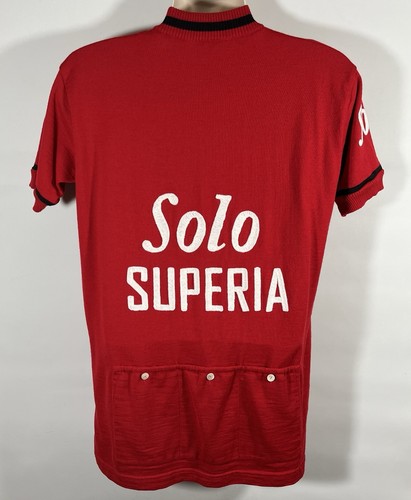G.S. Solo Superia Tiralento Italy 3XL Retro Jersey, Wool Blend, Knit Embroidered - Picture 14 of 24
