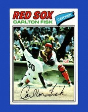 1977 Topps Set-Break #640 Carlton Fisk VG-VGEX (crease) *GMCARDS*