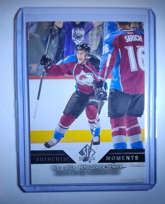 2013-14 SP Authentic - Authentic Moments Nathan MacKinnon #189 (RC)