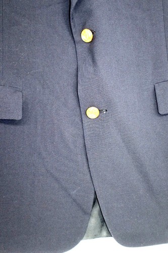 Vintage Y2K Hart Schaffner & Marx Blazer Foleys Mens Old Money Academia 42R - Picture 3 of 11