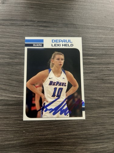 Lexie Held signierte WNBA Karte Phoenix Mercury DePaul Rookie - Bild 2 von 3