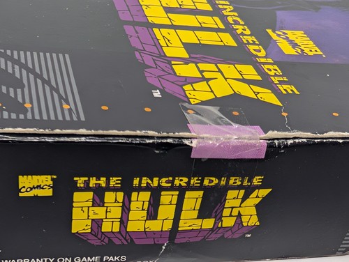 The Incredible Hulk SNES (Super Nintendo Entertainment System, 1994) - In Box - Picture 7 of 10