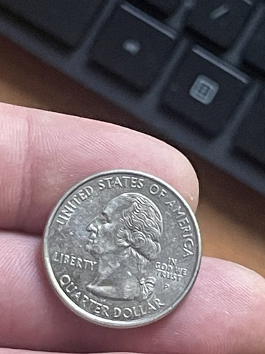 2008 Alaska State Quarter "6 Claw" Die Chip On Paw "The Great Land" Design - Picture 5 of 5