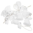  12 Pcs Rabbit Decorations Home Bunny Hanging Ornament Kids Party Bag Fillers
