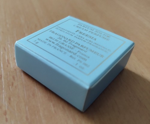 BNiB Unopened FRAGONARD FREESIA Miniature SOLID PERFUME 3g concentrated V Rare - Picture 4 of 4