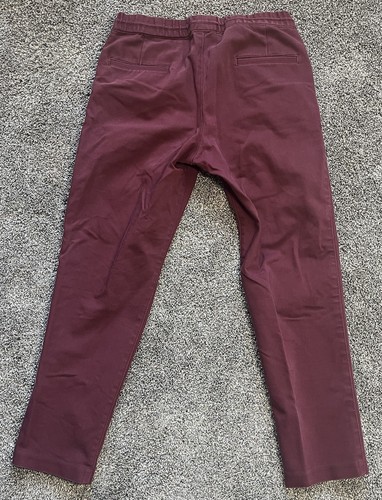 Pantalones granates extra pequeños Club Monaco para hombre - Imagen 7 de 8