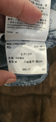 Minifalda vaquera Levis talla pequeña - Imagen 8 de 8