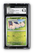 POKEMON Exeggcute 001/131 Sv: Prismatic Evolutions Reverse Holo CGC 9.5