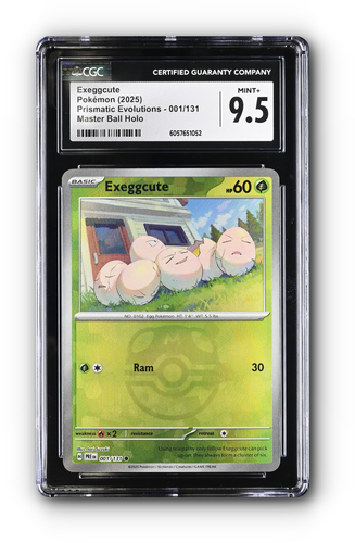 POKEMON Exeggcute 001/131 Sv: Prismatic Evolutions Reverse Holo CGC 9.5 - Picture 1 of 1