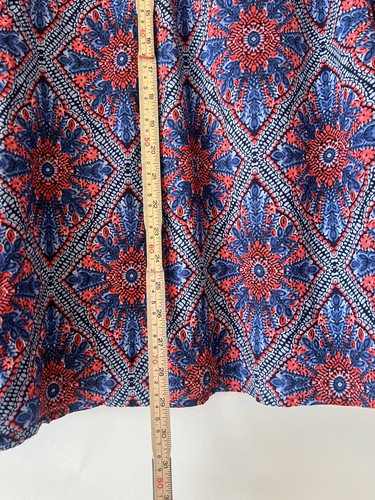 Catherines Shirt Womens 2X Button Front 100% Cotton Tunic Top - Picture 11 of 13
