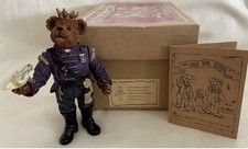 Vintage BOYDS Shoe Box Bears PRINCE BEARYCHARMING Holding A Glass Slipper   