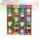 3 Sets of Christmas Themed Eraser Stationery Gift Cartoon Kids Eraser School