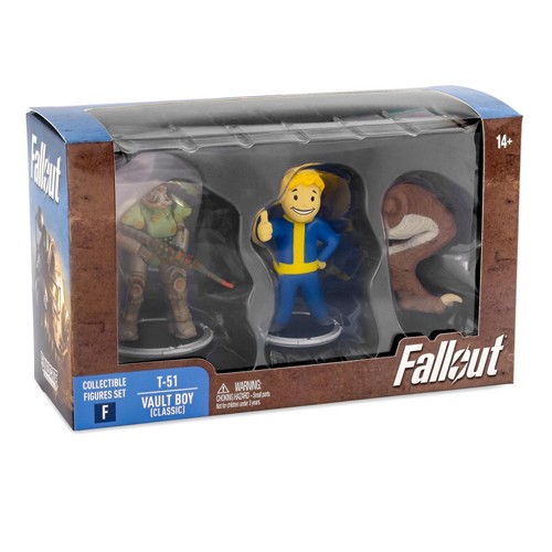 Juego de mini figuras Fallout T-51 y Vault Boy (clásico) (construye una figura Deathclaw) - Imagen 2 de 8