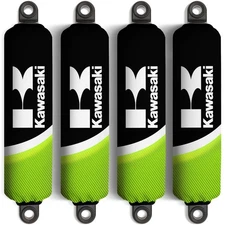 Green & Black Shock Covers Kawasaki Prairie Lakota Bayou Mojave Brute Force 300