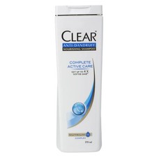 Clear Anti Dandruff Nourishing Shampoo With Complete Active Care - 170 ML