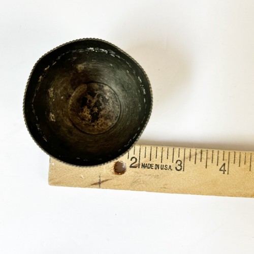 Antique Pairpoint Quadruple Silver Plate Flowers Engraved Egg Cup Etched Date - Picture 11 of 11