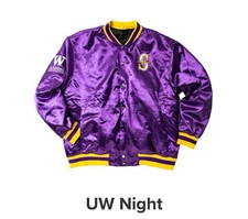2025 Seattle Mariners UW Huskies Jacket SGA 8/1- IN HAND- NEW - XL