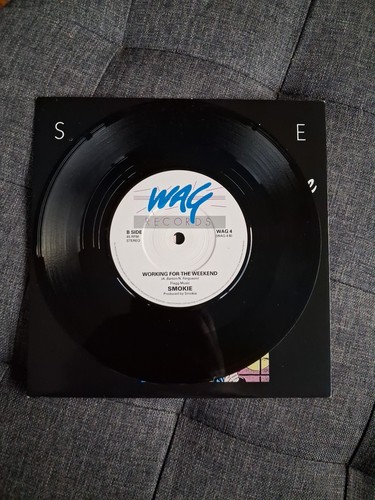 Smokie 1987 " Cry In The Night" 7" Vinyl - Picture 5 of 6