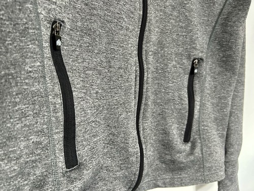 GORILLA WEAR- Zipped Hoodie - Jacke - Gr. M - Grau - TOP - Bild 4 von 6