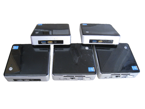 Restposten 5 x NUC NUC5i3RYK Mini PC's i3 5010U 4GB Ram (ohne HDD, Ladegerät) getestet OK