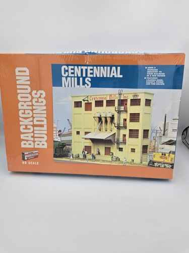 Walthers Cornerstone Scala HO Kit Costruzione/Struttura Centenario Mulini Sfondo - Foto 1 di 14