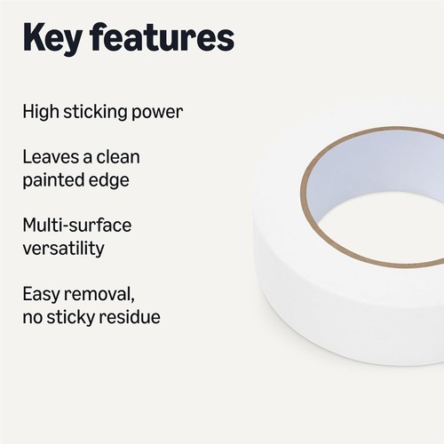 GENERAL MASKING TAPE Tape, 3.6 cm x 55 m, 1 Roll PAINTER EASY TEAR Fast Delivery - Picture 4 of 4