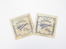  2 Pirastro Wondertone Violin A/G No 402/404 Ultra Sensitive Medium String