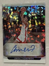2024-25 Panini Photogenic - Veteran Autographs Amen Thompson #VA-AME Diamond /75