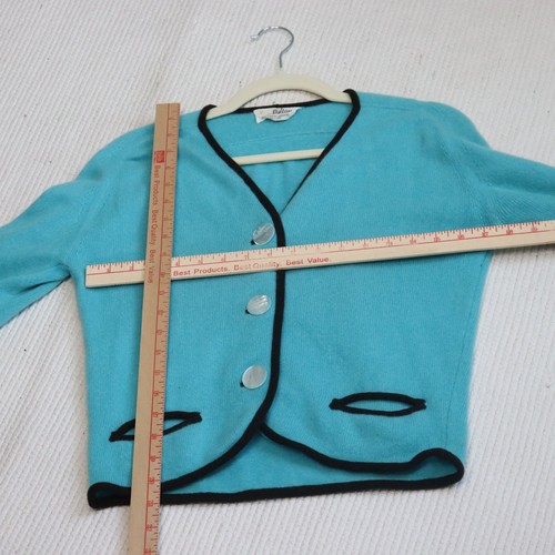 Vintage Dalton Cashmere Cardigan Sweater Size M - Picture 3 of 6