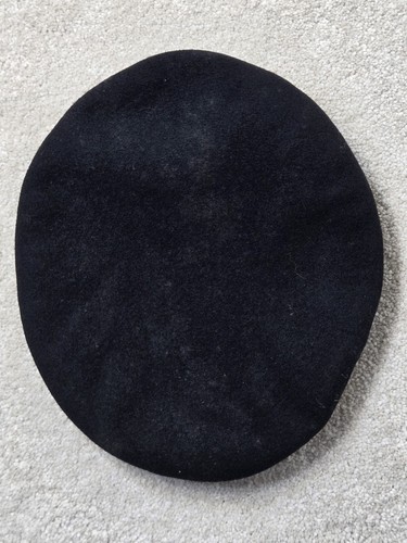 Vintage Harley Davidson Barett Hut Fäustlinge Bamberger schwarz Filz Leder Stirnband 7 - Bild 10 von 12