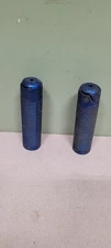 vintage blue hunt wilde bar grips used metal flake 1970s-80s