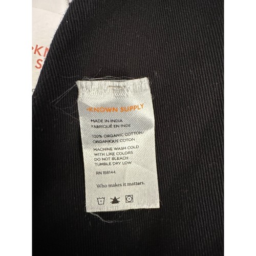 Mono Known Supply Negro Gemini Algodón Orgánico Mujer 3X Nuevo con Etiquetas - Imagen 10 de 10