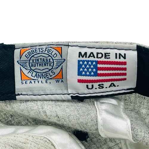 Ebbet’s Field Flannel Hat “ROOTS” Cap Made in USA - Foto 4 di 4