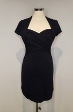 Isabella Oliver Stylish Nursing Maternity Black Dress / Top Size 3 (UK 10/12)