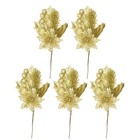 5 Pcs Tree Decoration Christmas Picks Flower Arrangement Decorations