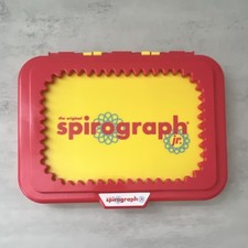 Spirograph Jr. Drawing Set with Case, Gears, 5 Markers, 2018, Ages 3 Years